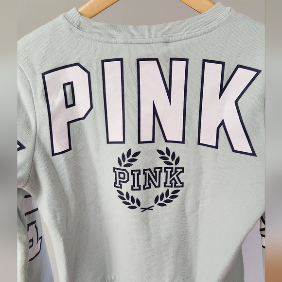 PINK Varsity Crewneck Sweater - Picture 7 of 10